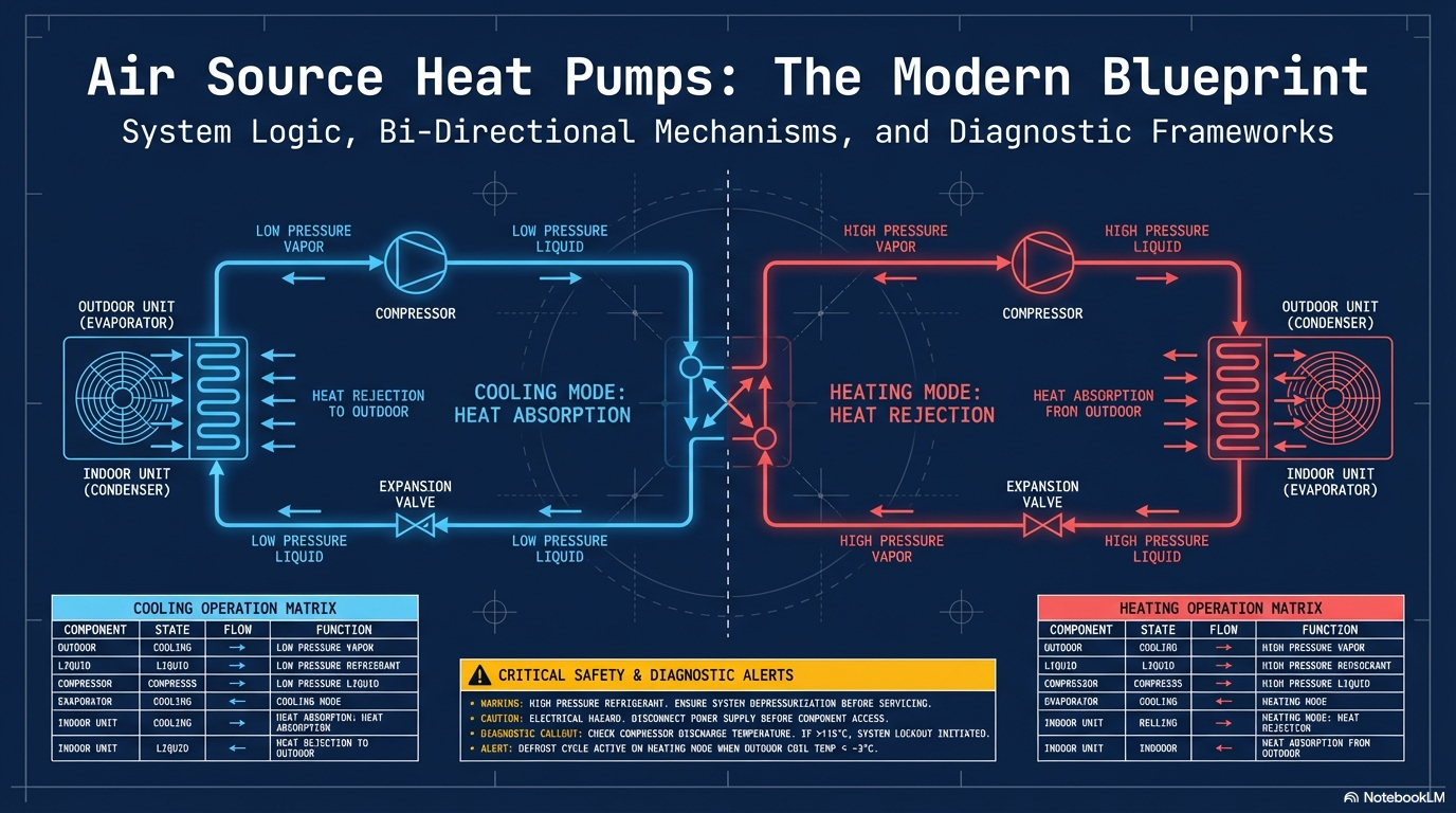heat pump operation diagram Fireleaf Guelph technician